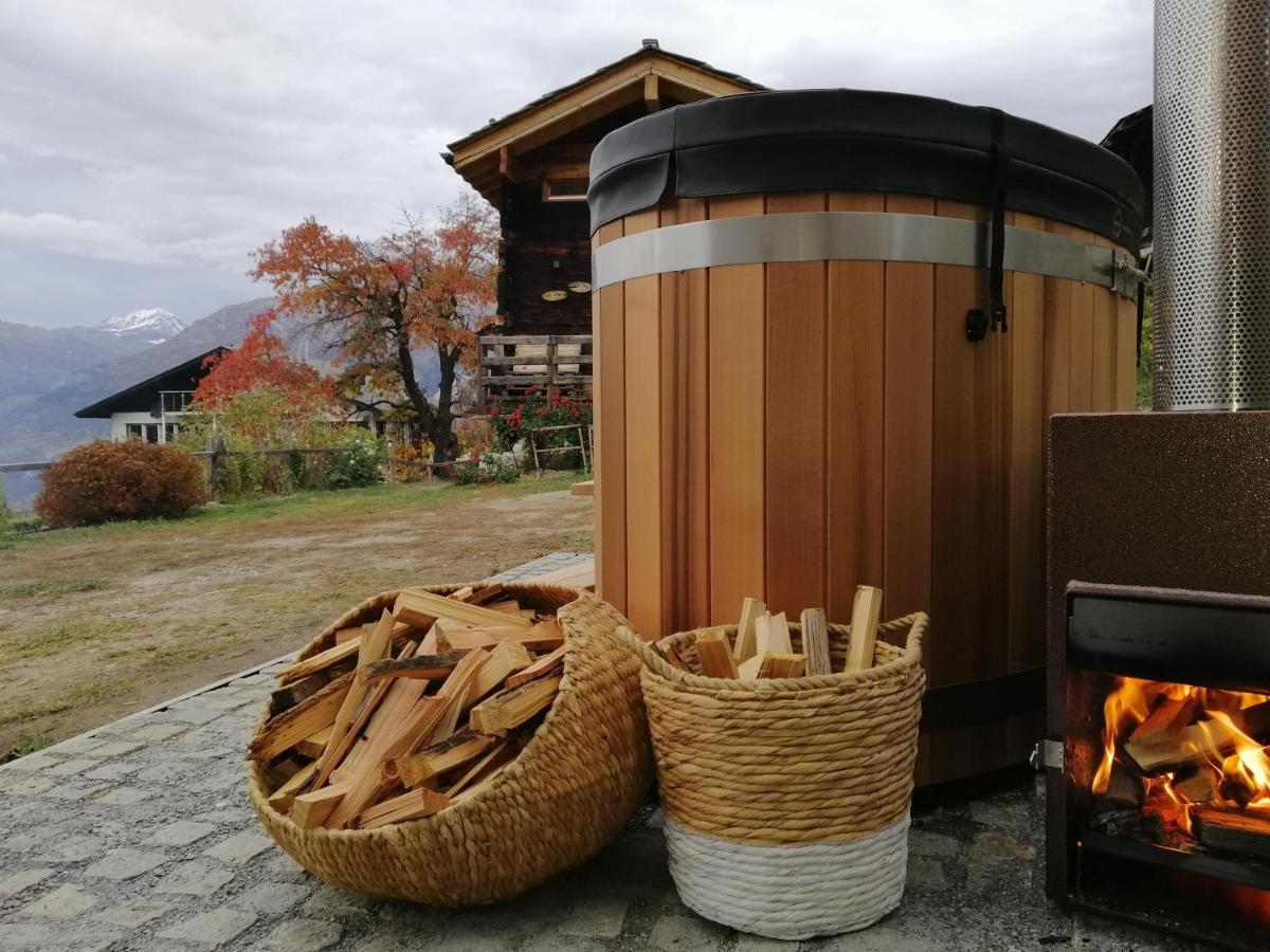 "Forno One" - Buerchen Moosalp Villa Kültér fotó